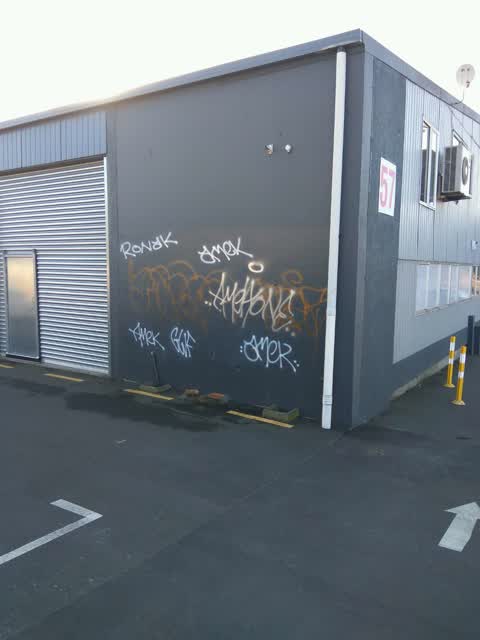 Graffiti, a report photo