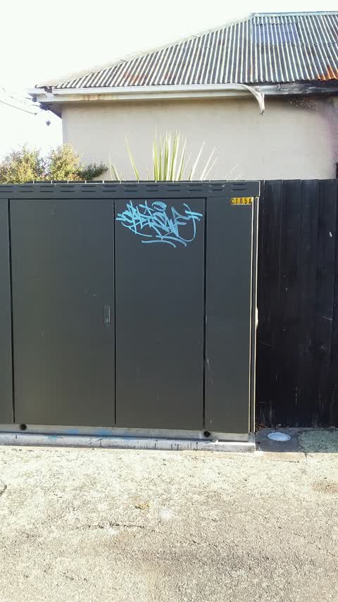 Graffiti, a report photo