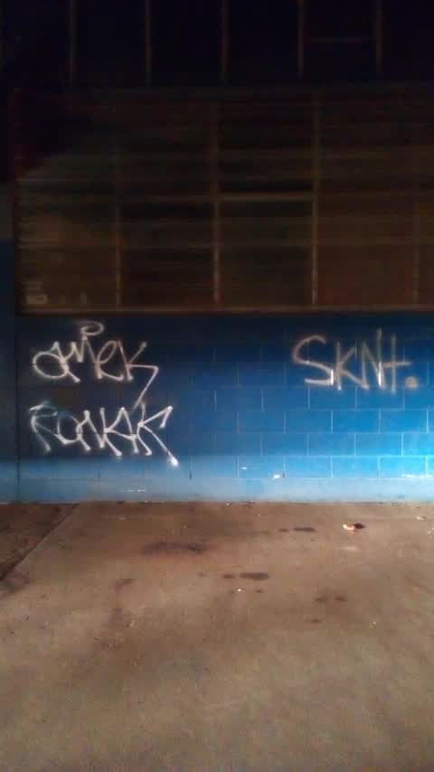 Graffiti, a report photo