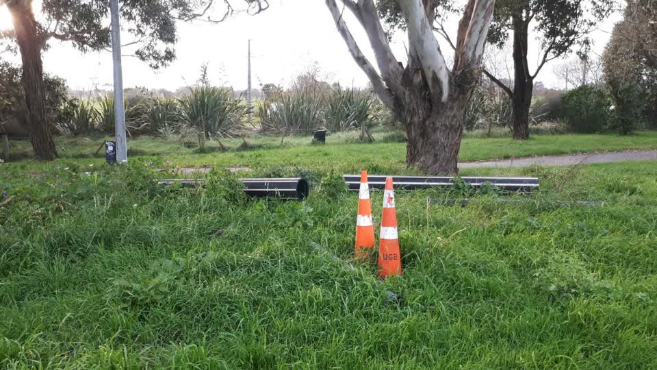 The photograph attached to this parks report