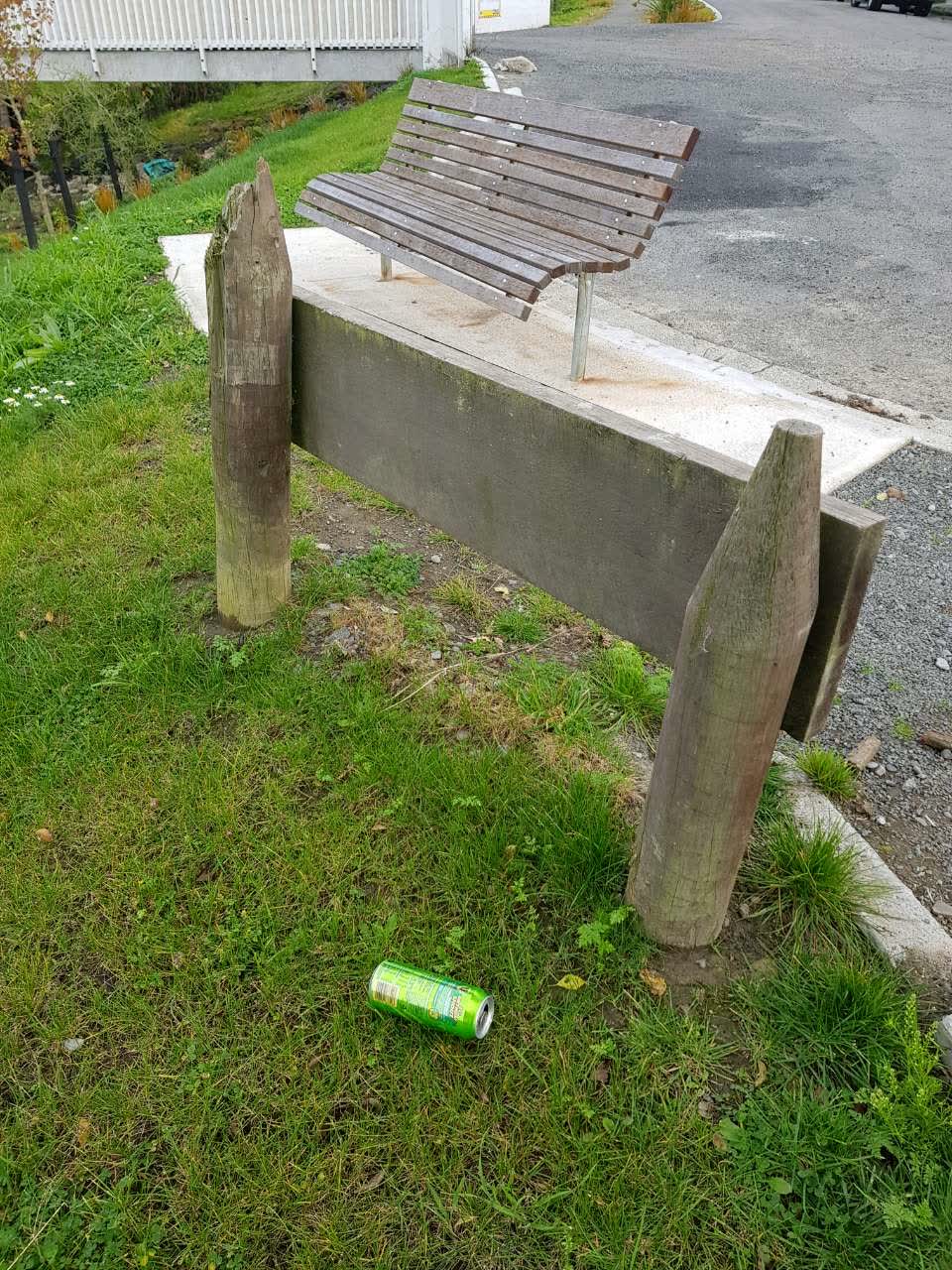 The photograph attached to this parks report