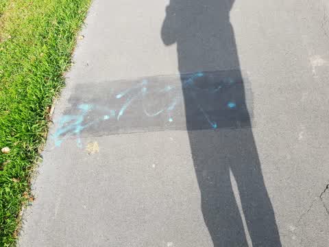 Graffiti, a report photo