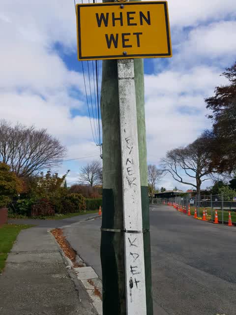 Graffiti, a report photo