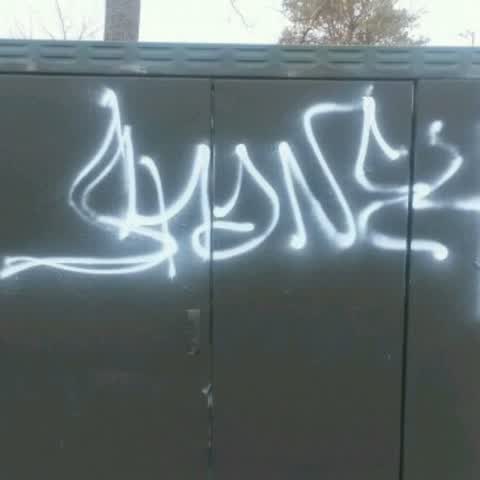 Graffiti, a report photo