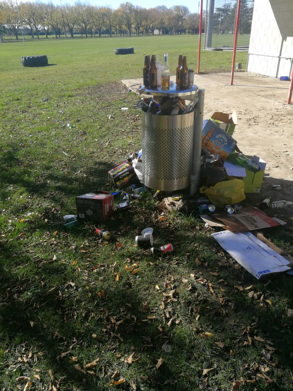 The photograph attached to this parks report