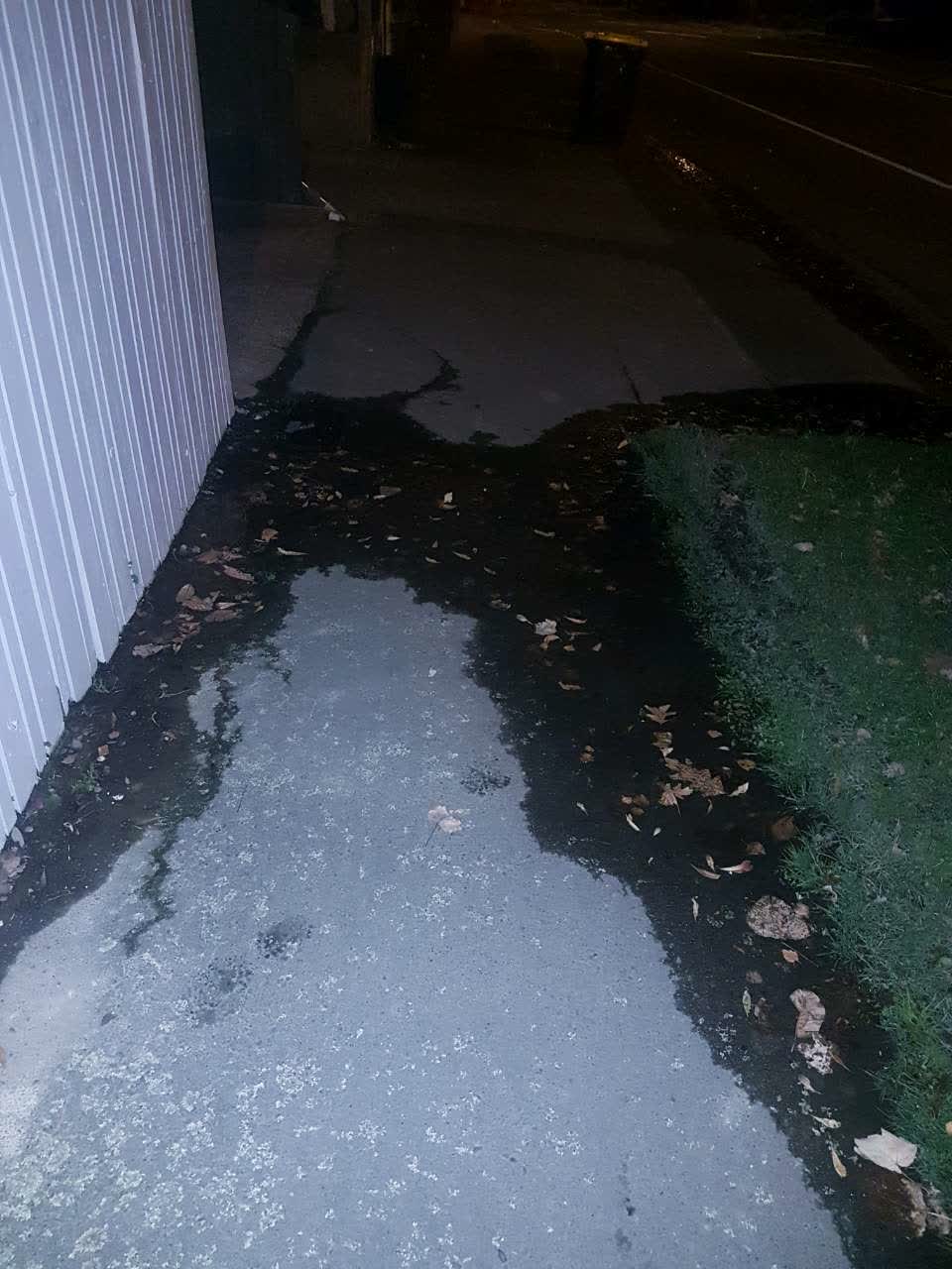 The photograph attached to this water supply report