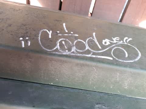Graffiti, a report photo