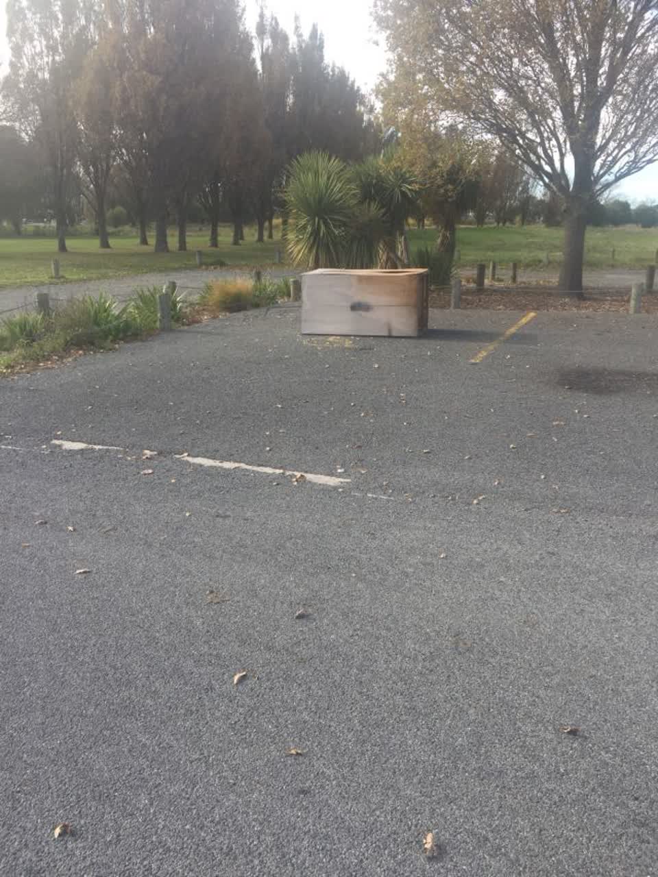 The photograph attached to this parks report