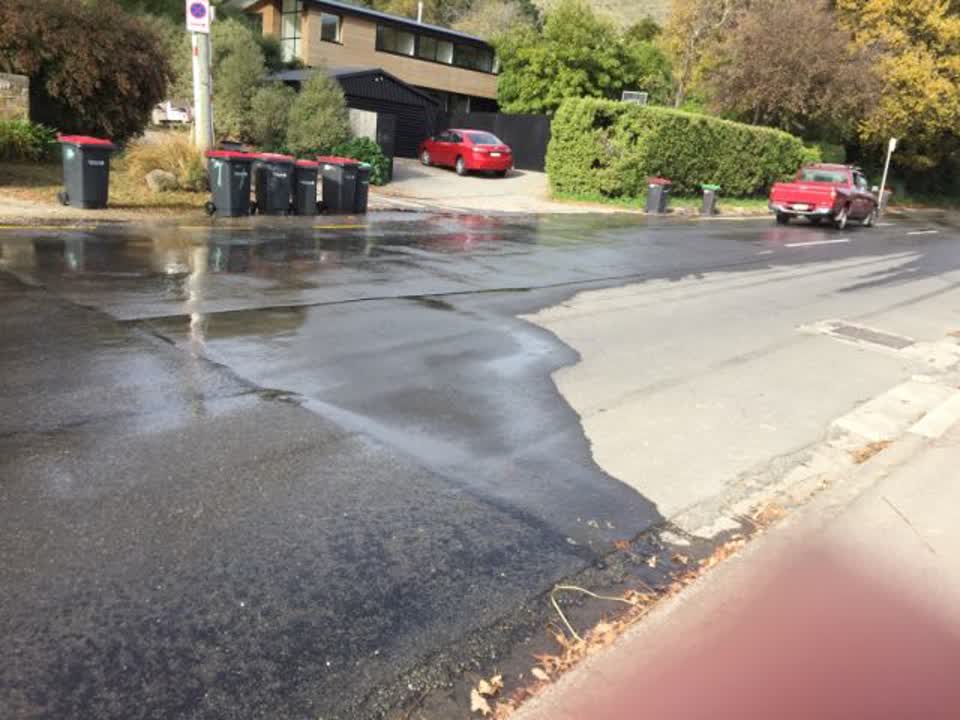 The photograph attached to this water supply report