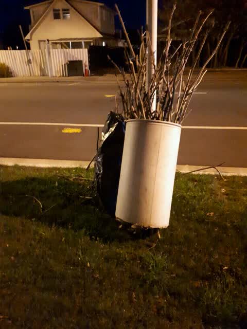 Rubbish/Recycling, a report photo