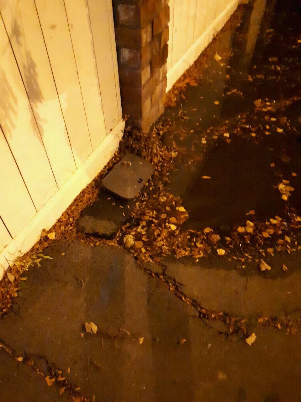 The photograph attached to this water supply report