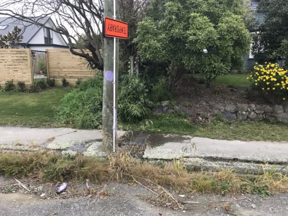 The photograph attached to this water supply report