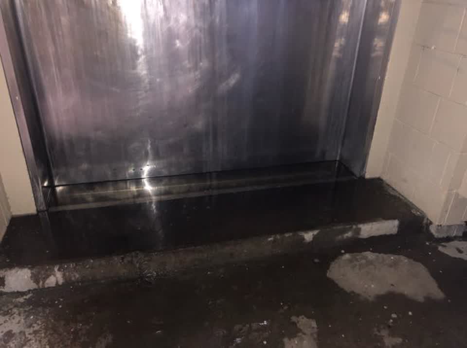 The photograph attached to this wastewater/stormwater report