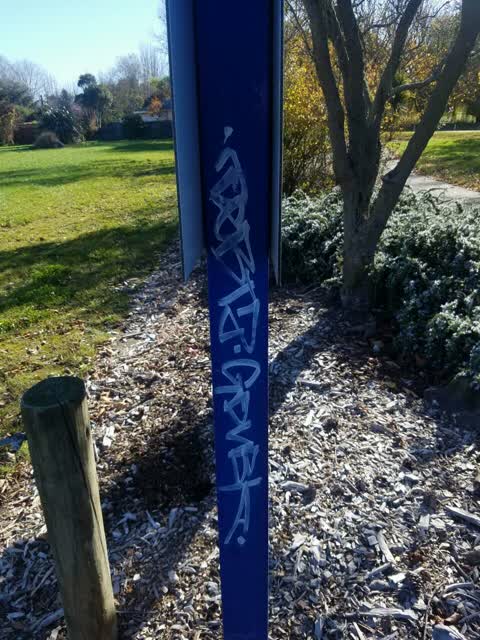 Graffiti, a report photo