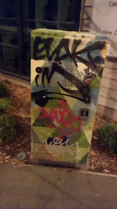 Graffiti — a report photo