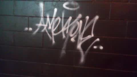 Graffiti, a report photo