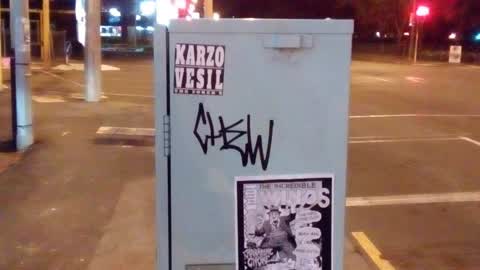 Graffiti, a report photo