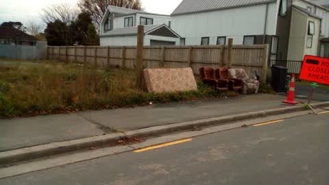 Rubbish/Recycling, a report photo