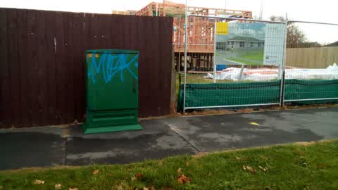 Graffiti, a report photo