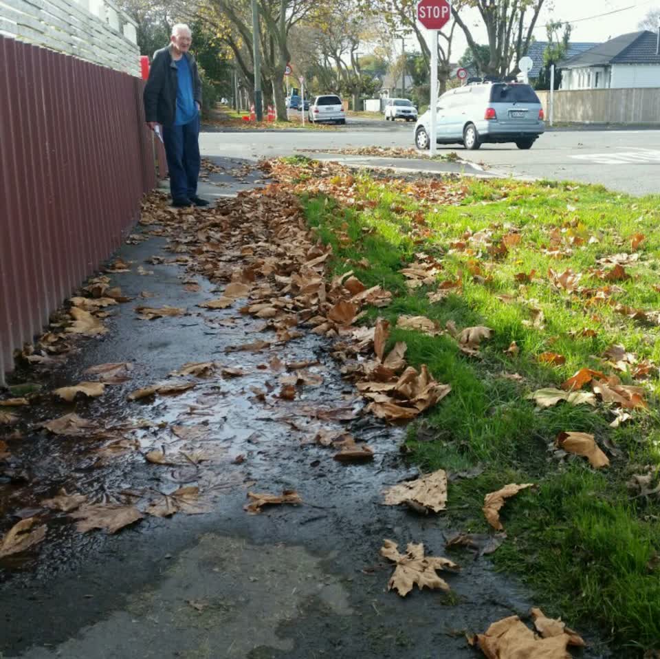 The photograph attached to this wastewater/stormwater report