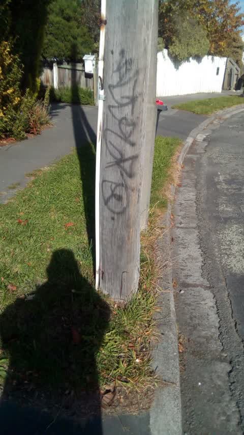 Graffiti, a report photo