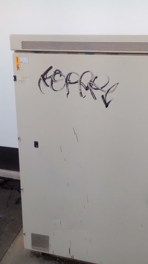 Graffiti, a report photo