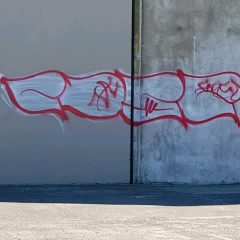 Graffiti, a report photo