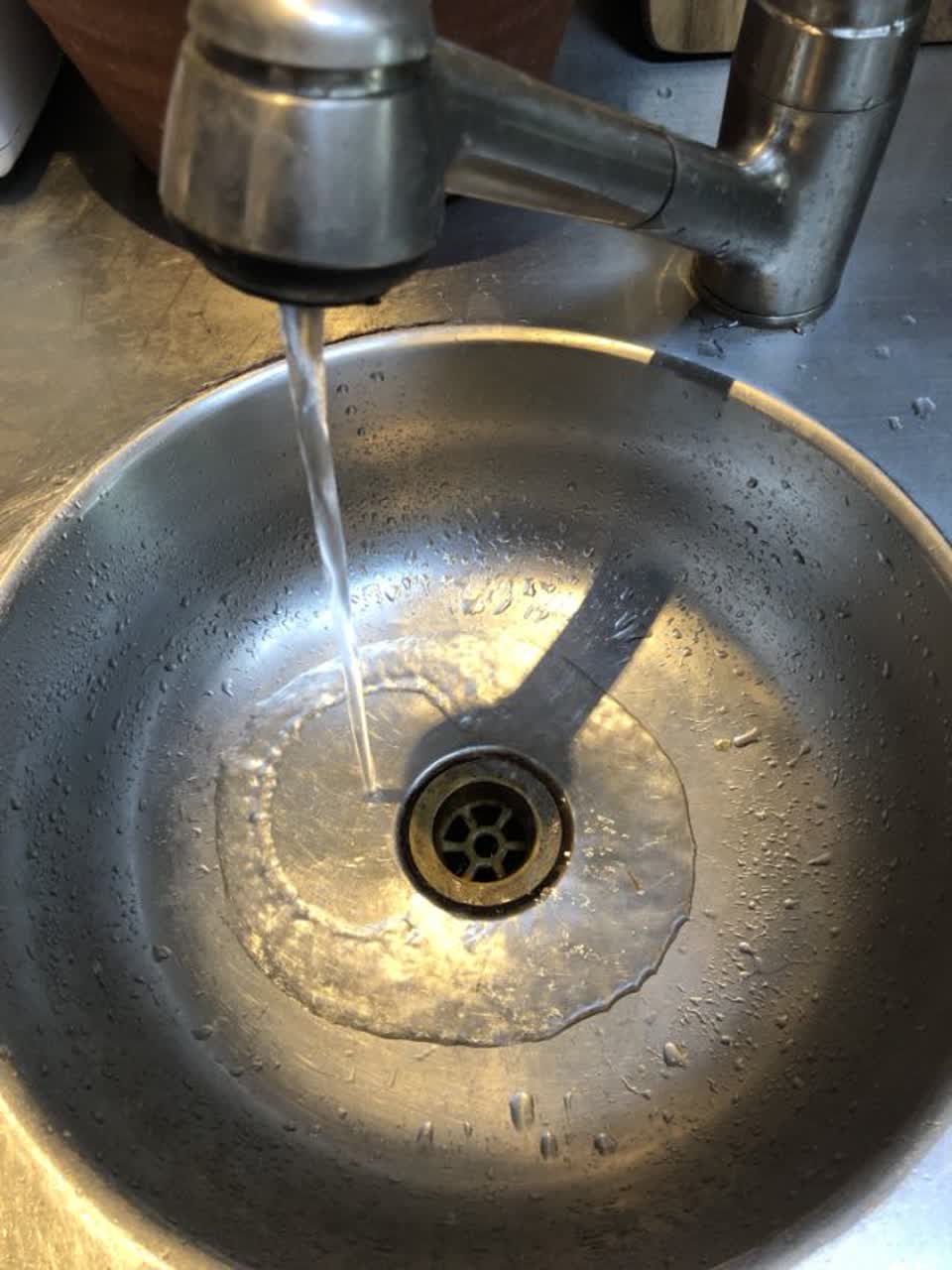 The photograph attached to this water supply report