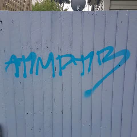 Graffiti, a report photo