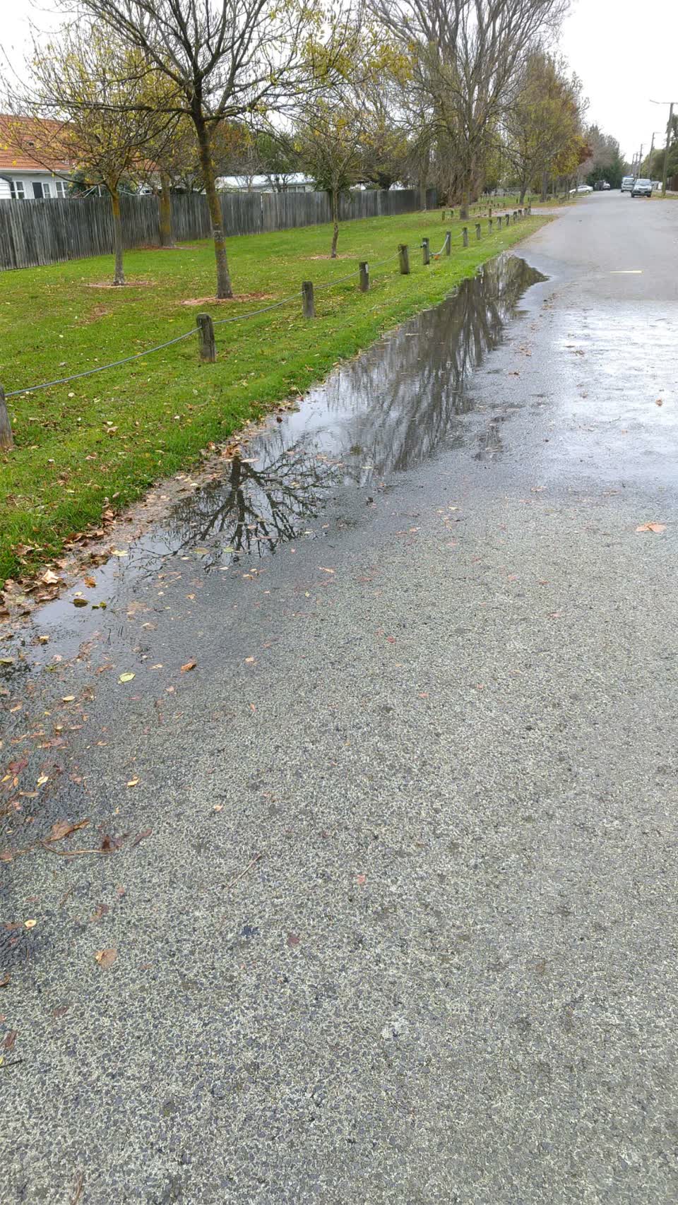 The photograph attached to this water supply report
