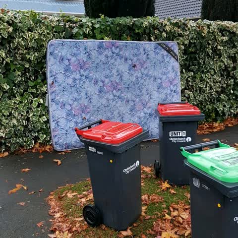 Rubbish/Recycling, a report photo