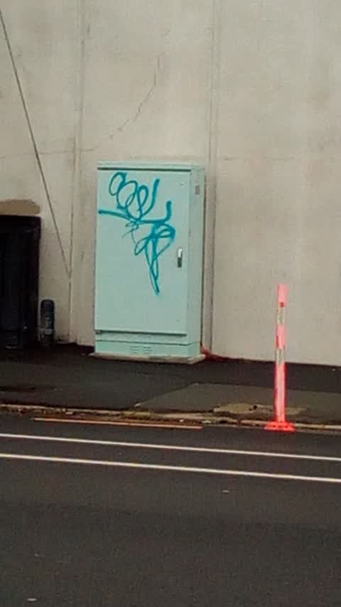 Graffiti, a report photo