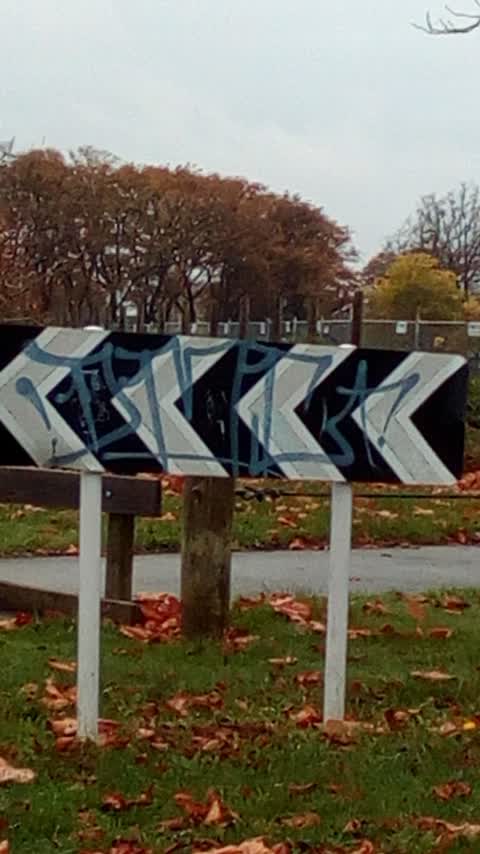 Graffiti, a report photo