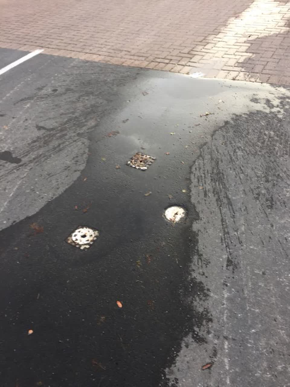 The photograph attached to this water supply report