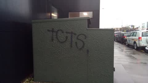 Graffiti, a report photo