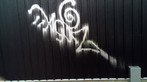 Graffiti — a report photo