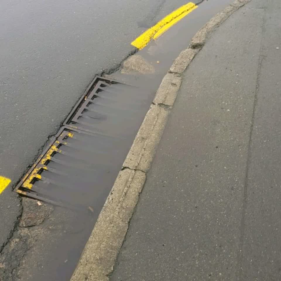 The photograph attached to this wastewater/stormwater report