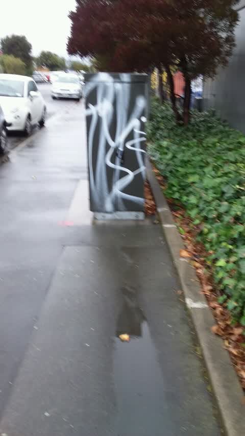 Graffiti, a report photo