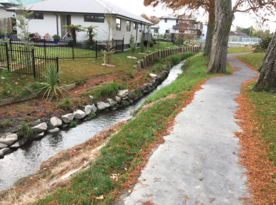 The photograph attached to this wastewater/stormwater report