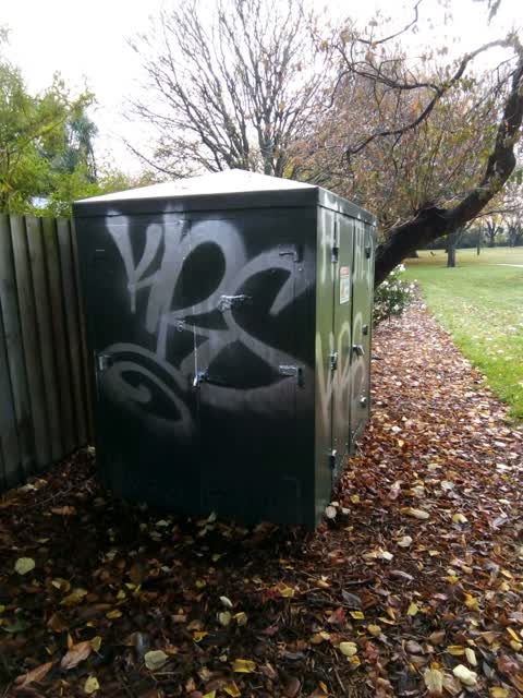 Graffiti, a report photo
