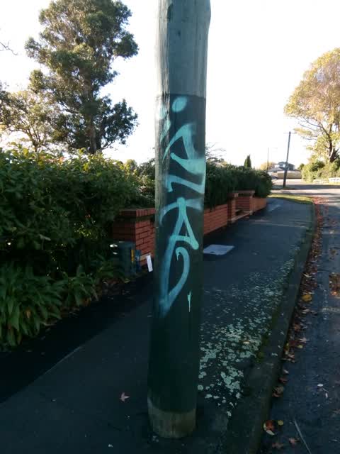 Graffiti, a report photo
