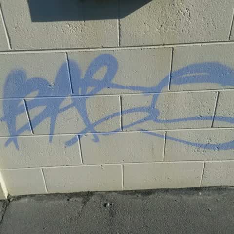 Graffiti, a report photo
