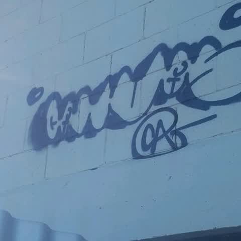 Graffiti, a report photo