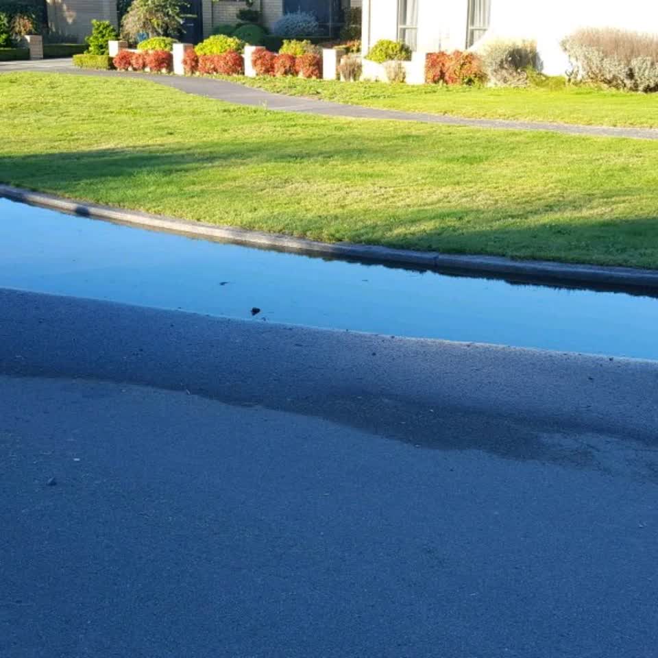 The photograph attached to this flooding report