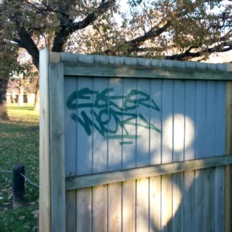 Graffiti, a report photo