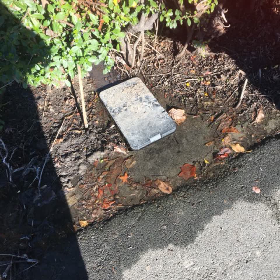The photograph attached to this water supply report