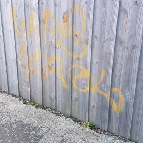 Graffiti, a report photo