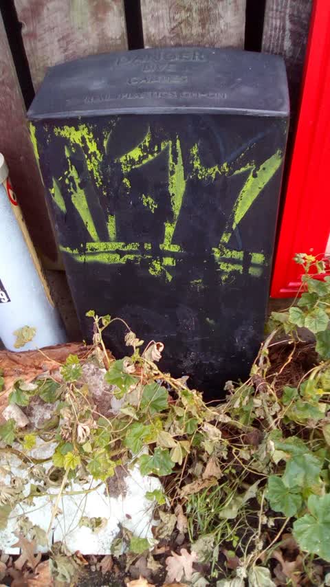 Graffiti, a report photo