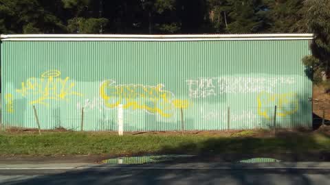 Graffiti, a report photo