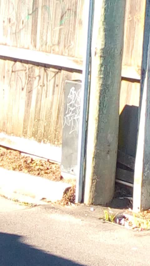 Graffiti, a report photo
